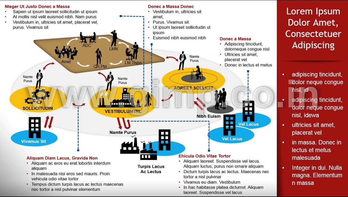 An example of a very crowded slide