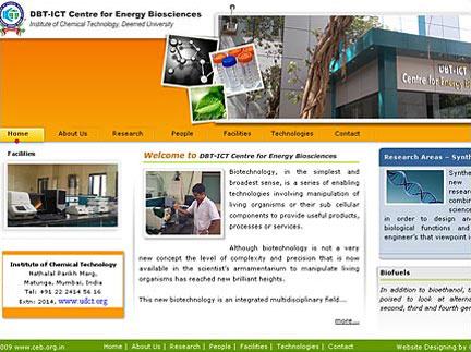 Website of Chemical Technology Institute