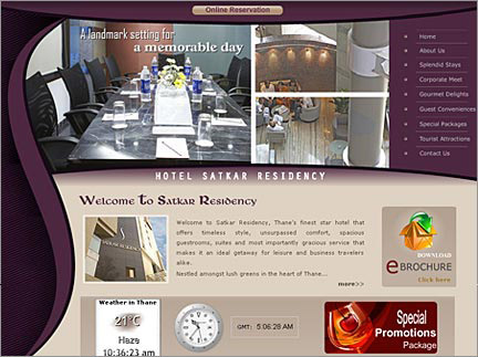Web Design for Star Hotels