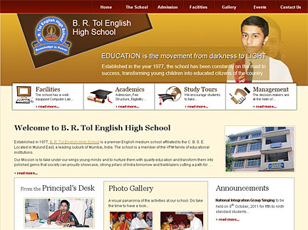 Website for Educational Institution