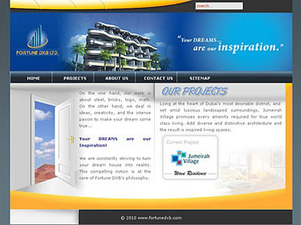 Real Estate Website Design