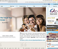 Web design for Dentist Clinic