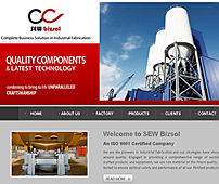 Website for Industrial Fabrication