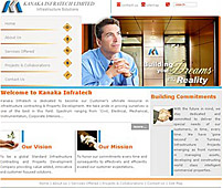 Website for Infrastructure Contracting Services