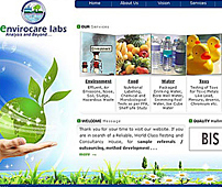 Website for Laboratory Testing Services
