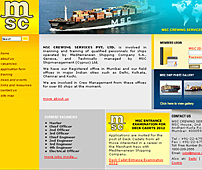 Website for Manning & Training of Ship Personnel