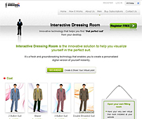 Website of Virtual Dressing Room