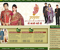 Website of Wedding Dresses on Rent